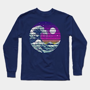 Great Retro Wave Night Long Sleeve T-Shirt